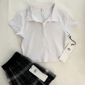 Alo Cropped Polo